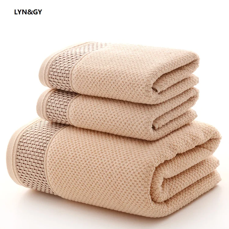 LYN&GY Honeycomb Breathable Fabric Towel Set 1PC Bath towels for adults child 2pcs Face towels for Bathroom 3 pieces Set
LYN&GY Honeycomb Breathable Fabric Towel Set 1PC Bath towels for adults child 2pcs Face towels for Bathroom 3 pieces Set