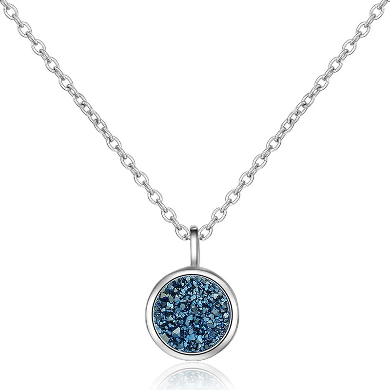 Trendy Silver Plated Girls Clavicle Necklace Jewelry Top Quality Crystal Blue Women Pendant Necklace Princess Accessories Female
Trendy Silver Plated Girls Clavicle Necklace Jewelry Top Quality Crystal Blue Women Pendant Necklace Princess Accessories Female