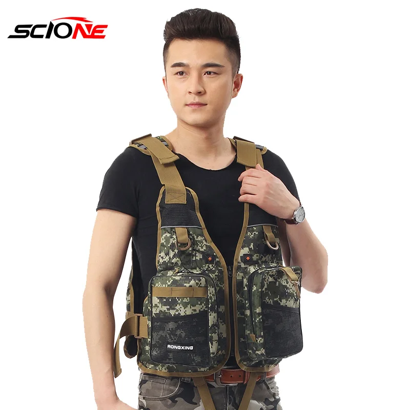 Outdoor Fishing Vest Summer Multi-function Tactical Hiking Camping Vest Male Female Camera Photography Mountaineering Vest XA83G
Outdoor Fishing Vest Summer Multi-function Tactical Hiking Camping Vest Male Female Camera Photography Mountaineering Vest XA83G