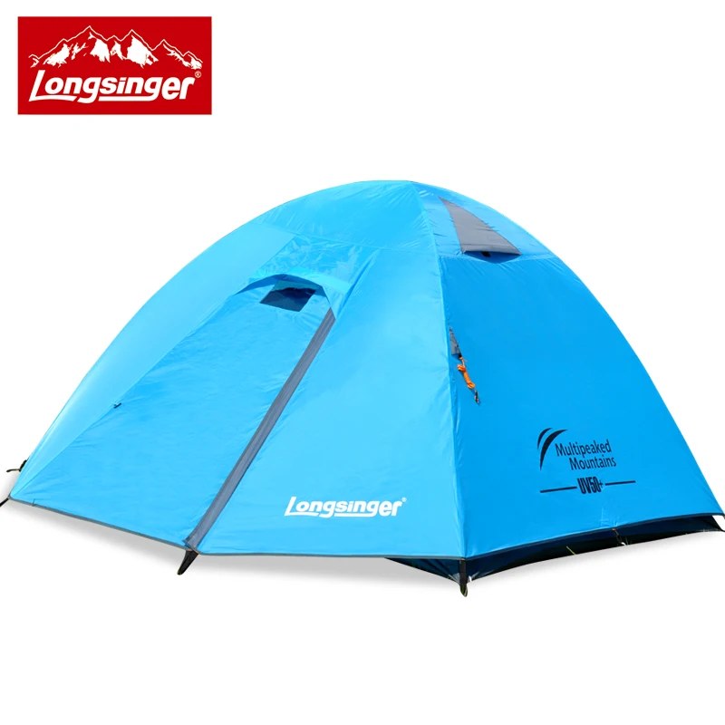 Longsinger/Ultra-light 3 4 double layer aluminum rod professional outdoor camping hiking tent
Longsinger/Ultra-light 3 4 double layer aluminum rod professional outdoor camping hiking tent