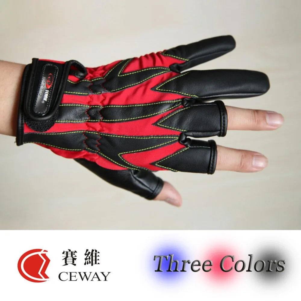 Fingerless Fishing Outdoor Sport Glove Comfortable PU Three Colors Nonslip Fishing Gloves Mitten Skidproof Mittens New 2019
Fingerless Fishing Outdoor Sport Glove Comfortable PU Three Colors Nonslip Fishing Gloves Mitten Skidproof Mittens New 2019