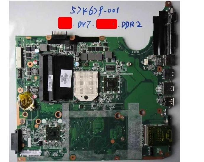 574679 001 lap DV7 A DDR2 подключения платы соединиться с плате полный Тесты|Печатные платы|