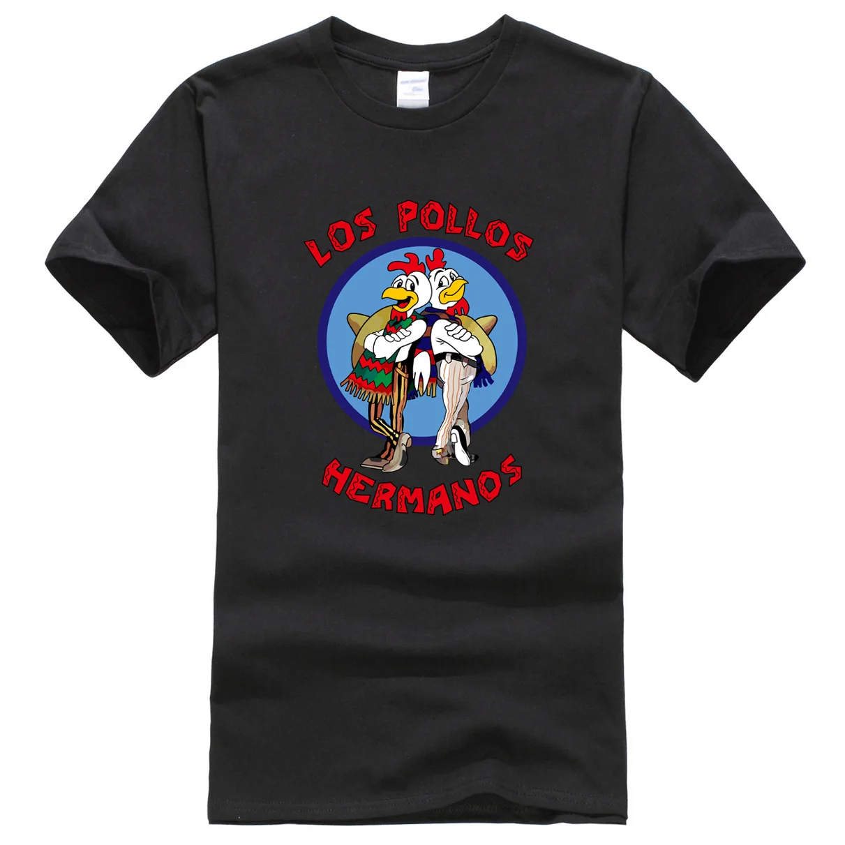 2019 мужские футболки LOS POLLOS Hermanos с коротким рукавом известная крутая футболка harajuku