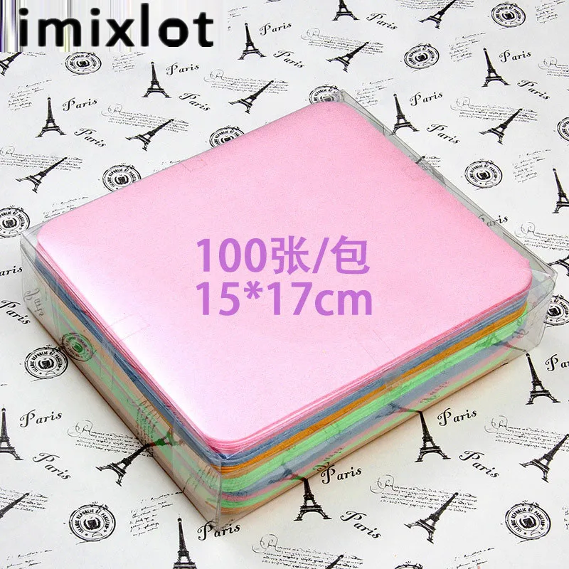 Imixlot 100PCS/Lot Double-sided Plush Glasses Cleaner Microfiber Sunglasses Cleaning For Lens Phone Screen Clean Wipes
Imixlot 100PCS/Lot Double-sided Plush Glasses Cleaner Microfiber Sunglasses Cleaning For Lens Phone Screen Clean Wipes