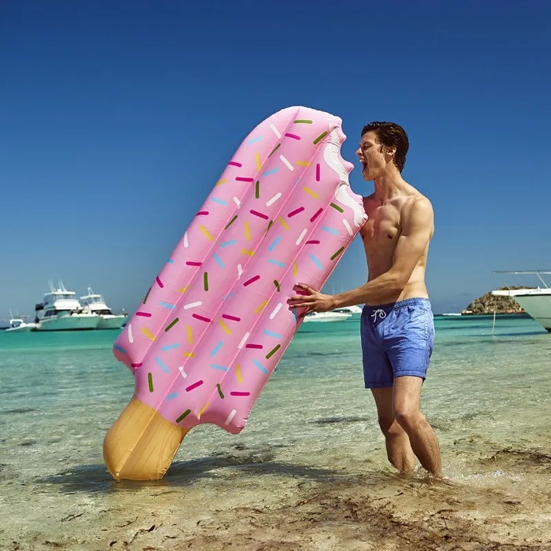 2019 New Giant Ice Cream Pool Float Inflatable Ice Block Float Mat Inflatable Popsicles Air Mattress Water Pool Floating Bed Row
2019 New Giant Ice Cream Pool Float Inflatable Ice Block Float Mat Inflatable Popsicles Air Mattress Water Pool Floating Bed Row