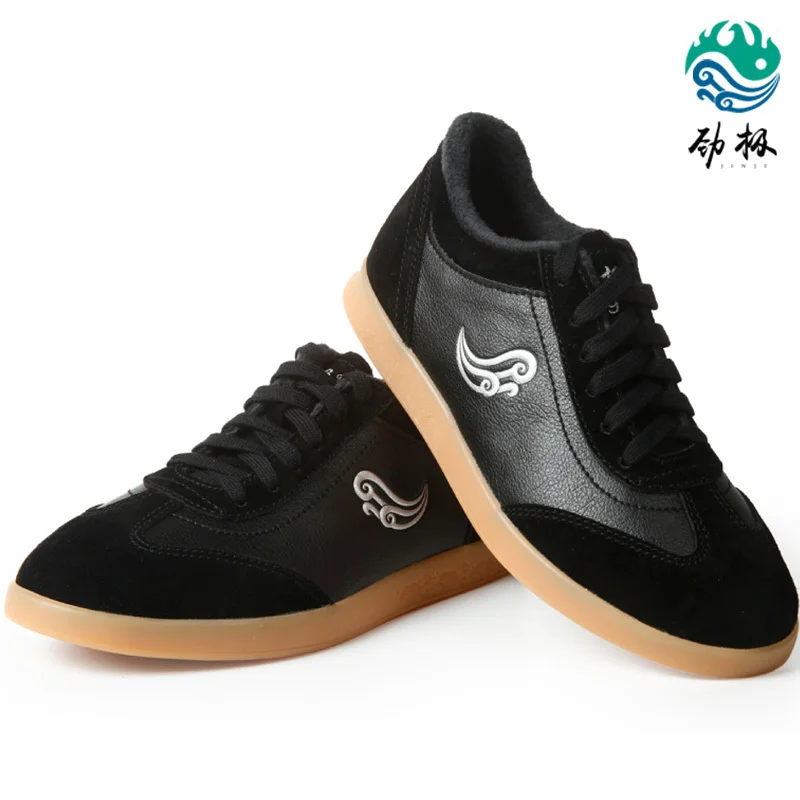Soft Cowhide Leather Tai Chi Shoes Warm Martial Art Shoes Taiji Boxing Practice Shoes Free Flexible For Winter Black Red White
Soft Cowhide Leather Tai Chi Shoes Warm Martial Art Shoes Taiji Boxing Practice Shoes Free Flexible For Winter Black Red White