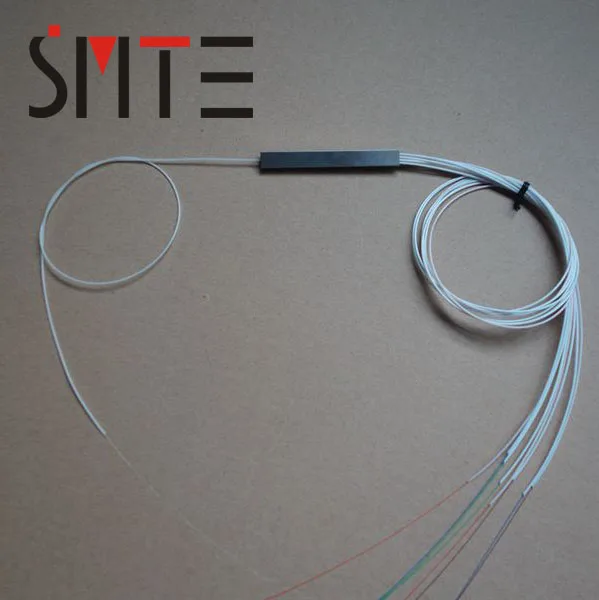 5pcs/lot 1 to 8 Mini Fiber Optic PLC Splitter 0.9mm Steel Tube 0.3m without connectors fiber pigtail
5pcs/lot 1 to 8 Mini Fiber Optic PLC Splitter 0.9mm Steel Tube 0.3m without connectors fiber pigtail