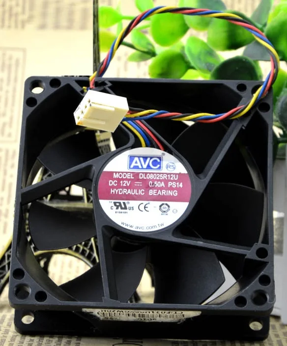 SSEA New Wholesale cooling fan for AVC DL08025R12U 8025 8CM 12V0.5A PWM inverter cooling fan 80*80*25mm
SSEA New Wholesale cooling fan for AVC DL08025R12U 8025 8CM 12V0.5A PWM inverter cooling fan 80*80*25mm