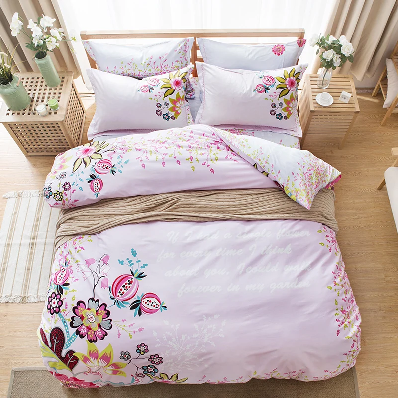 UNIHOME NEW 100%cotton bedding set / bed linen / bedclothes / bed sheet set bedspread/queen mokahuayuan
UNIHOME NEW 100%cotton bedding set / bed linen / bedclothes / bed sheet set bedspread/queen mokahuayuan