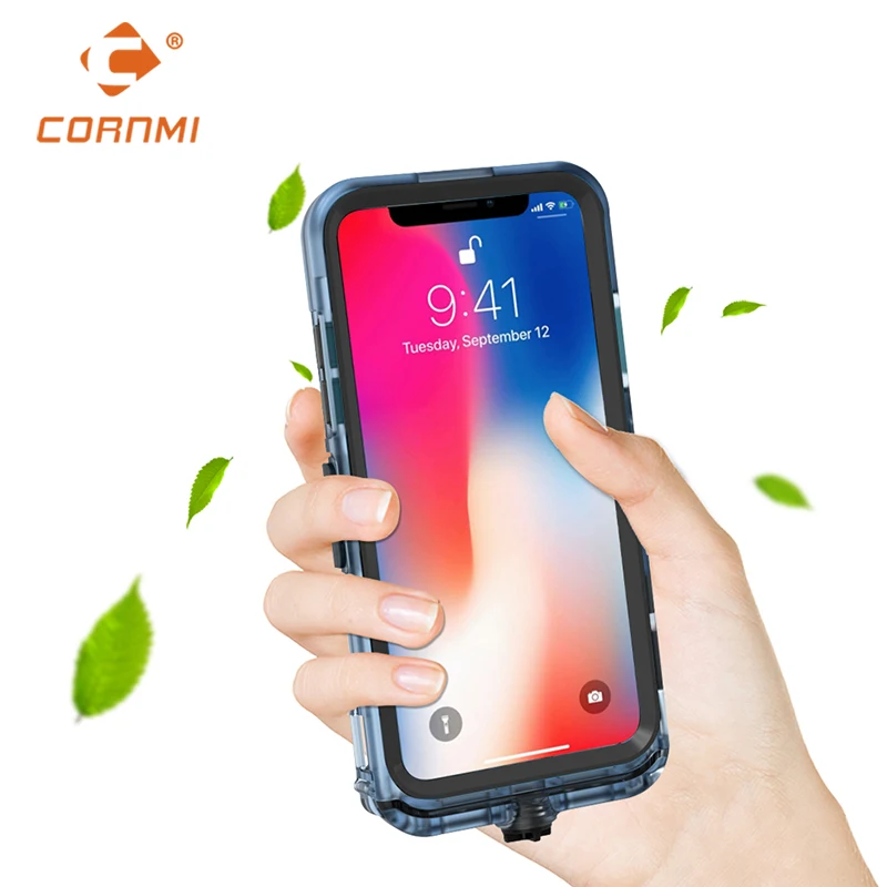 Оригинальный водонепроницаемый чехол CORNMI для телефона iPhone X защитный с полным