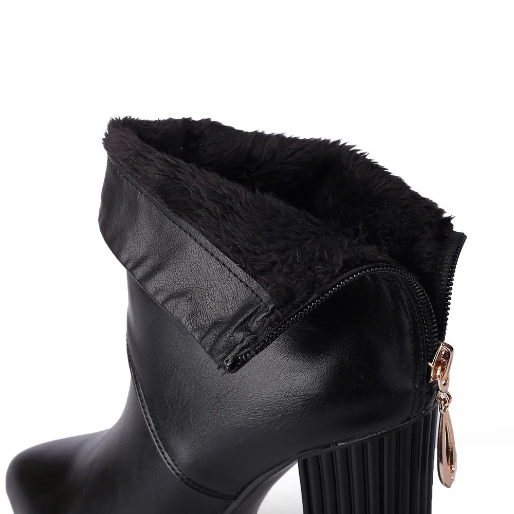 High Heels Women Ankle Boots Lace Up Fall Winter Platform Ladies Boots Large Size Fashion Shoes White Black Brown
High Heels Women Ankle Boots Lace Up Fall Winter Platform Ladies Boots Large Size Fashion Shoes White Black Brown