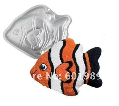 New 1PC Cake tools Cookie Mold 3D Cute fish cake pan tin Baking mold decorating Cake Decoration
New 1PC Cake tools Cookie Mold 3D Cute fish cake pan tin Baking mold decorating Cake Decoration