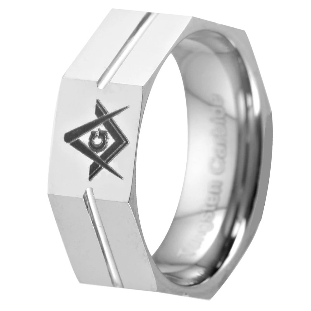 USA Hot Selling COOL NEW Tungsten Carbide Masonic Band Rings With Free Gifted Box
USA Hot Selling COOL NEW Tungsten Carbide Masonic Band Rings With Free Gifted Box