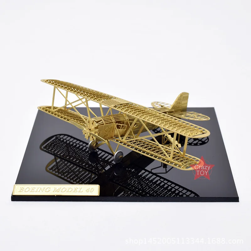 StratoStudio 1:160 3D Metal Puzzle Boeing Model 40 Airplane B16005 DIY 3D Laser Cut Jigsaw Toys
StratoStudio 1:160 3D Metal Puzzle Boeing Model 40 Airplane B16005 DIY 3D Laser Cut Jigsaw Toys