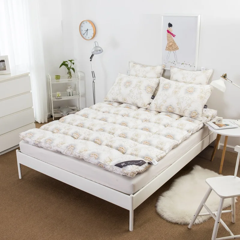 Наматрасник на кровать с гусиным пухом 5 7 кг|bed mattress cover|mattress protectorpad cover |