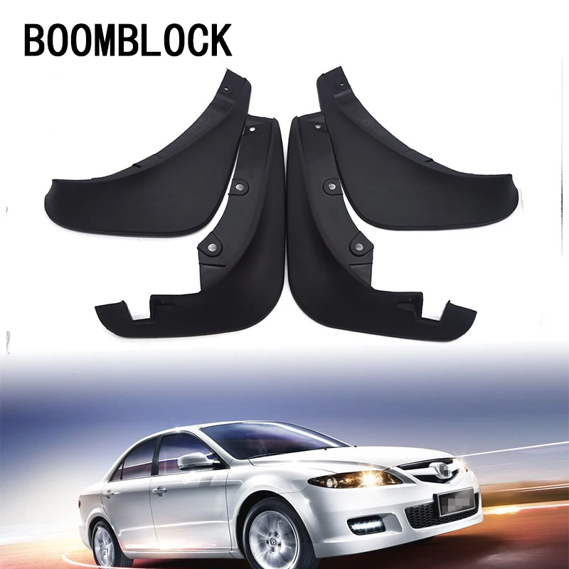 BOOMBLOCK 1Set/4Pcs Car Front Rear Mudguards For Mazda 6 Sedan 2002 2003 2004 2005 2006 2007 2008 accessories Mudflaps Fenders
BOOMBLOCK 1Set/4Pcs Car Front Rear Mudguards For Mazda 6 Sedan 2002 2003 2004 2005 2006 2007 2008 accessories Mudflaps Fenders