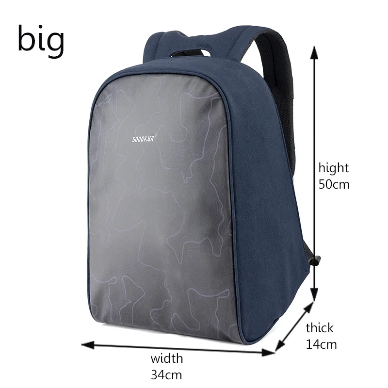 SongKun New Anti-Theft Backpack Men Usb Charging Large Capacity Business Computer School Student Bag Laptop Backpack Waterproof
SongKun New Anti-Theft Backpack Men Usb Charging Large Capacity Business Computer School Student Bag Laptop Backpack Waterproof