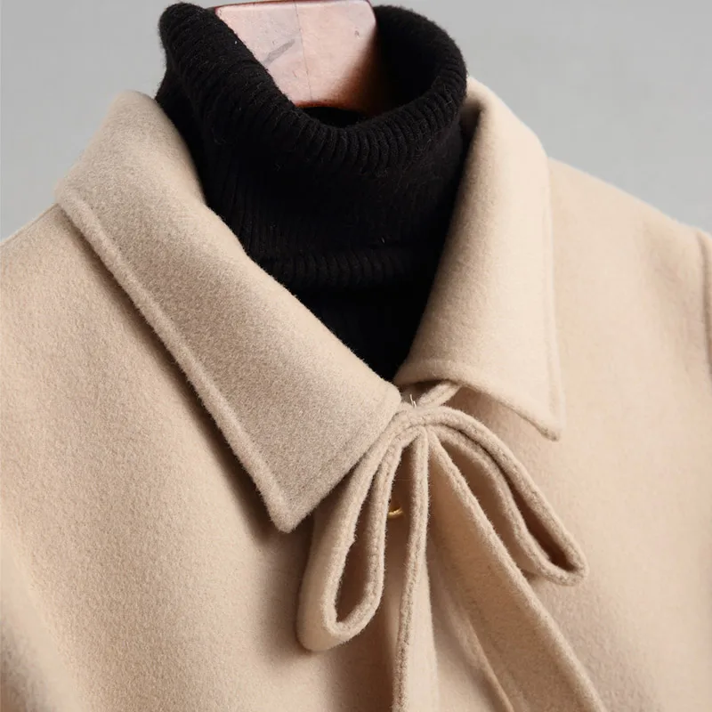 2019 New Autumn Winter Wool Coat Elegant Feminine Coat Cashmere Warm Female Double-sided Long Coats Jacket A029
2019 New Autumn Winter Wool Coat Elegant Feminine Coat Cashmere Warm Female Double-sided Long Coats Jacket A029