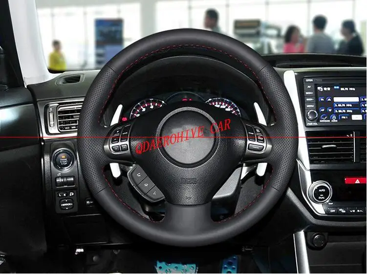 QDAEROHIVE Artificial micro fiber Leather Car Steering Wheel Cover for Subaru Forester Impreza Legacy
QDAEROHIVE Artificial micro fiber Leather Car Steering Wheel Cover for Subaru Forester Impreza Legacy