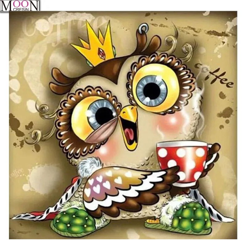 MOONCRESIN DIY Diamond Embroidery Lovely Cartoon Owl Diamond Painting Cross Stitch Full Square Drill Rhinestone Mosaic Decor Art
MOONCRESIN DIY Diamond Embroidery Lovely Cartoon Owl Diamond Painting Cross Stitch Full Square Drill Rhinestone Mosaic Decor Art