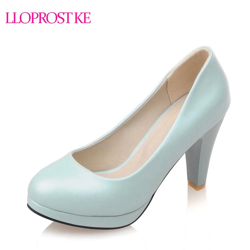 Lloprost ke Women Pumps High Heels Shoes Thick Heel Round Toe Pumps Plus Size 32-48 Summer Autumn Fashion Shoes Ladies MY620
Lloprost ke Women Pumps High Heels Shoes Thick Heel Round Toe Pumps Plus Size 32-48 Summer Autumn Fashion Shoes Ladies MY620