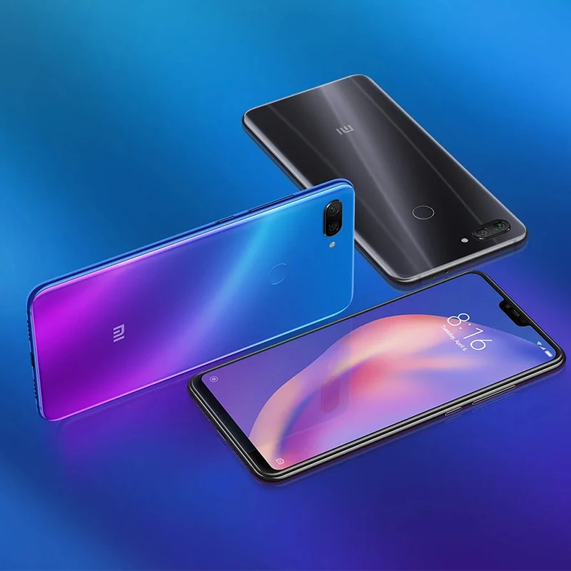Глобальная версия Xiaomi Mi 8 Lite 4 Гб 64 Смартфон 6 26 "2280x1080 FHD экран 24MP фронтальная