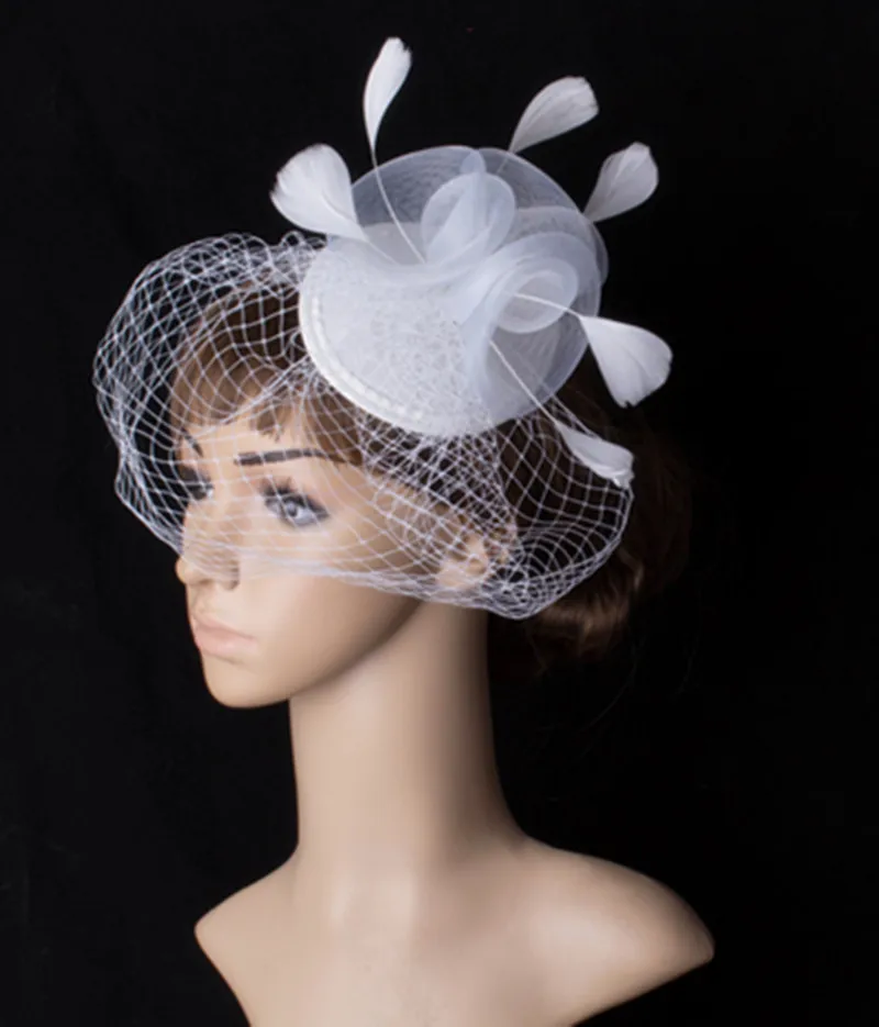 Gril Derby Feather Fascinator Hair Accessories Millinery 3 Roses with Birdcage Decoration Bridal Veils Party Hats Multiple Color
Gril Derby Feather Fascinator Hair Accessories Millinery 3 Roses with Birdcage Decoration Bridal Veils Party Hats Multiple Color