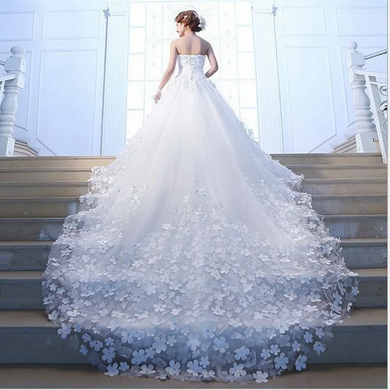 2020 Hot Sale Sweetheart Sleeveless Royal Train Lace Up Floor Length Wedding Dress Vestido De Noiva Robe De Mariage Bride Dress
2020 Hot Sale Sweetheart Sleeveless Royal Train Lace Up Floor Length Wedding Dress Vestido De Noiva Robe De Mariage Bride Dress