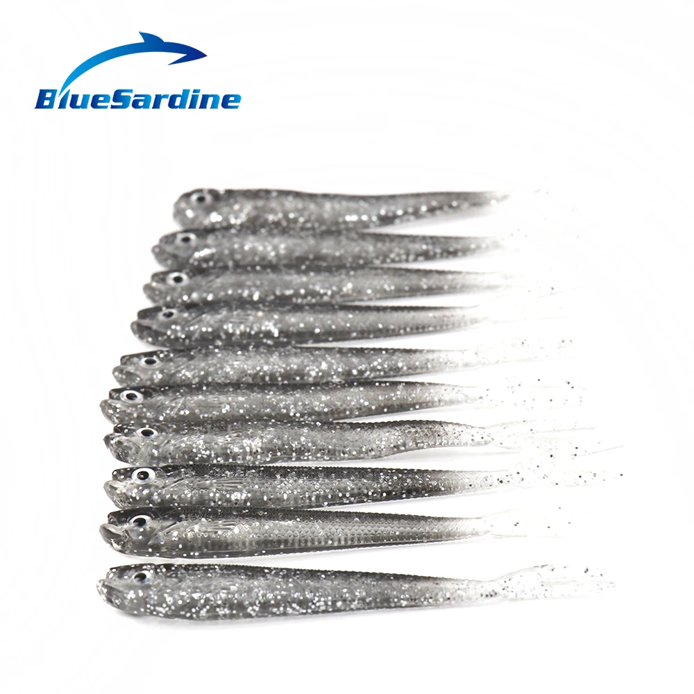 BlueSardine Новые мягкие приманки для рыбной ловли, натуральные серые пластиковые искусственные рыбы, 8 см, 25 шт.
BlueSardine Новые мягкие приманки для рыбной ловли, натуральные серые пластиковые искусственные рыбы, 8 см, 25 шт.