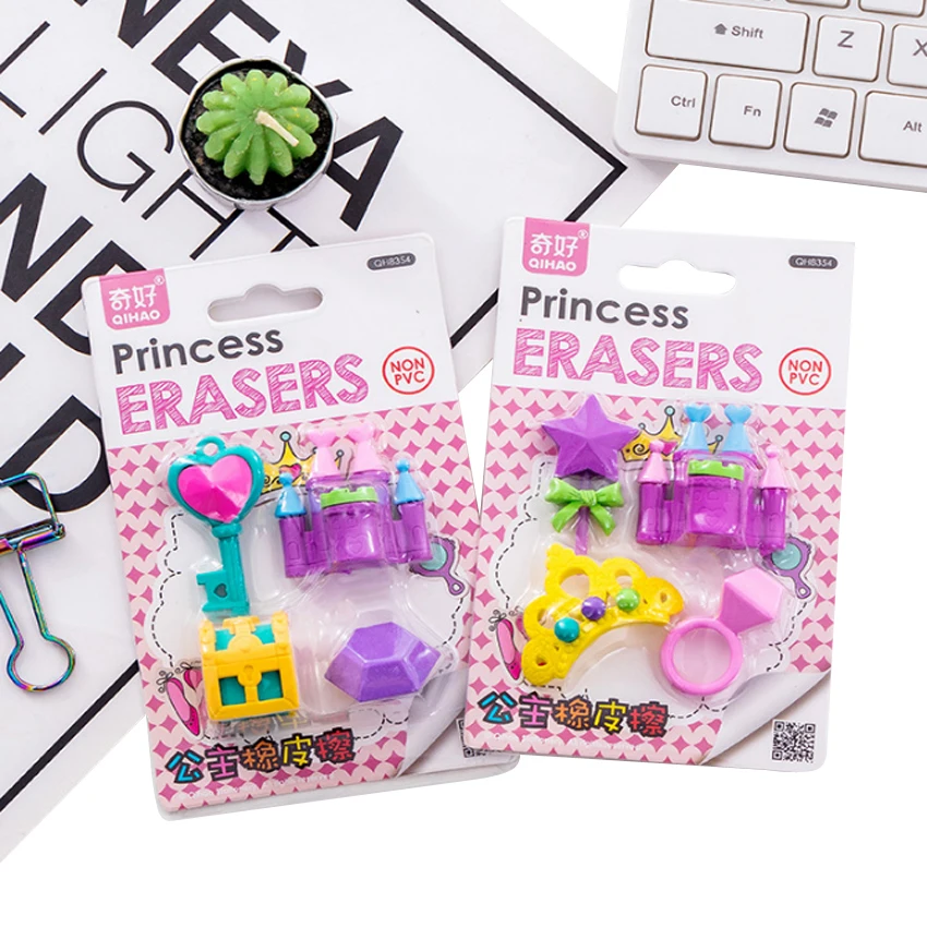 4pcs/pack Kawaii Eraser Cartoon Princess Castle Series Princess Eraser Set Cute School Student Supplies Gift
4pcs/pack Kawaii Eraser Cartoon Princess Castle Series Princess Eraser Set Cute School Student Supplies Gift