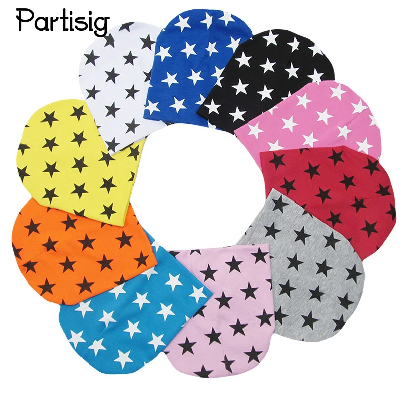 Autumn Winter Star Print Cotton Kids Caps Baby Beanie Hat Children's Accessories
Autumn Winter Star Print Cotton Kids Caps Baby Beanie Hat Children's Accessories