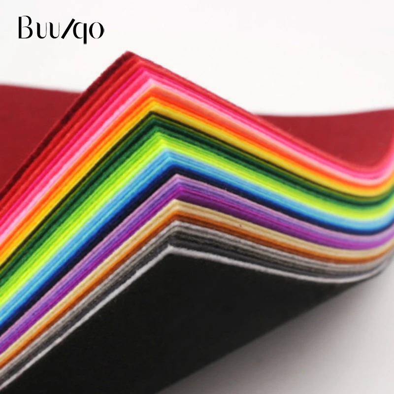 20pcs/lot 15x15cm Mix Colors Non Woven Felt Fabric 1mm Thickness Polyester Cloth Felts DIY Bundle For Sewing Dolls Crafts
20pcs/lot 15x15cm Mix Colors Non Woven Felt Fabric 1mm Thickness Polyester Cloth Felts DIY Bundle For Sewing Dolls Crafts