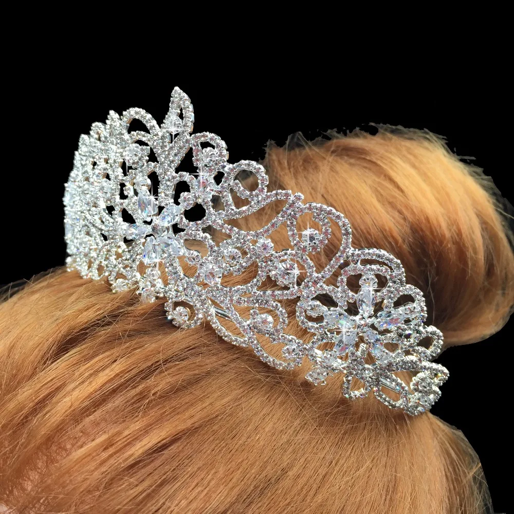 Crowns Wedding Hair Accessories Luxury Crystal Hair Accessories Headdress Jewelry BC3029 For Women Coronas Y Tiaras Mujer
Crowns Wedding Hair Accessories Luxury Crystal Hair Accessories Headdress Jewelry BC3029 For Women Coronas Y Tiaras Mujer