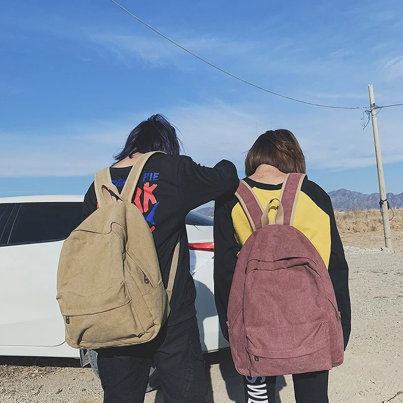 Women's Backpack Canvas Vintage Shoulder School Bags for Teenage Girls Boy Female Fashion Bagpack Travel Notebook Men Backpacks
Women's Backpack Canvas Vintage Shoulder School Bags for Teenage Girls Boy Female Fashion Bagpack Travel Notebook Men Backpacks