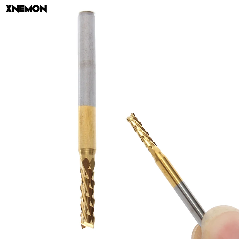 Top Qualtiy 2.5mm Tungsten Steel Titanium Coat Carbide End Mill Engraving Bits CNC PCB Rotary Burrs Milling Cutter Drill Bit
Top Qualtiy 2.5mm Tungsten Steel Titanium Coat Carbide End Mill Engraving Bits CNC PCB Rotary Burrs Milling Cutter Drill Bit
