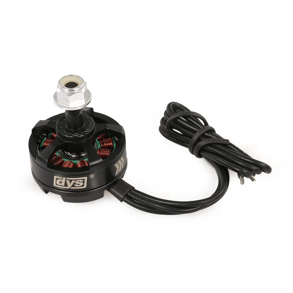 Бесщеточный двигатель GOOLRC DYS MR2204 2400KV CW Thread 3-4S самоблокирующаяся гайка Pull 360g