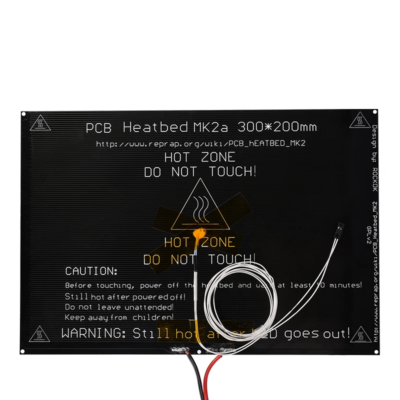 Рампы RepRap MK2A 300*200*3 мм, 1,4 алюминиевые радиаторы для печатных плат + светодиодный резистор + кабель + термисторы для 3D-принтеров, детали MK2B
Рампы RepRap MK2A 300*200*3 мм, 1,4 алюминиевые радиаторы для печатных плат + светодиодный резистор + кабель + термисторы для 3D-принтеров, детали MK2B