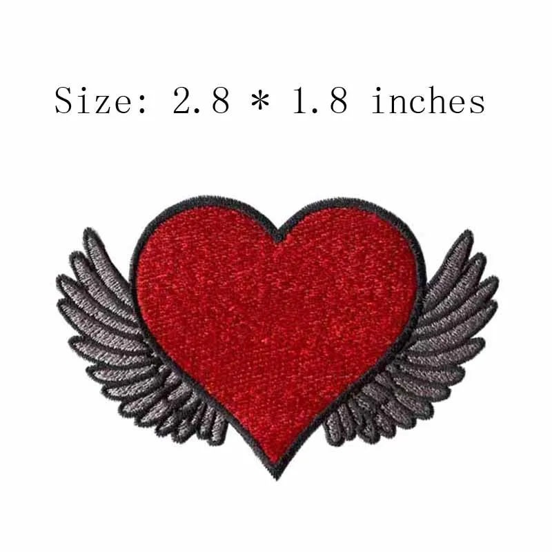 Wings and heart 2.8"wide embroidery for big heart/wings of an angel/custom patch
Wings and heart 2.8"wide embroidery for big heart/wings of an angel/custom patch