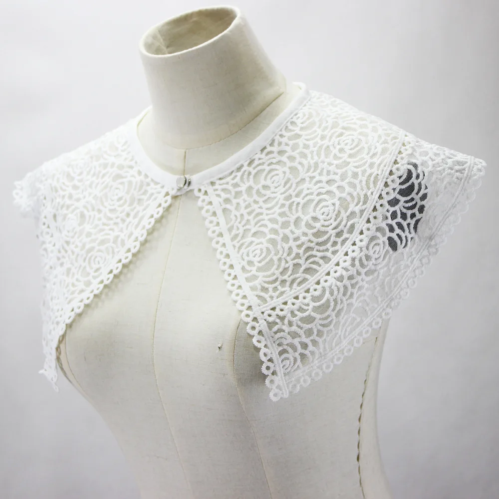 Jaderic 2019 New Hollow Out Shirt Detachable Collars Women Elegant False Collar Clothes Accessories Vintage Fake Collar Lace
Jaderic 2019 New Hollow Out Shirt Detachable Collars Women Elegant False Collar Clothes Accessories Vintage Fake Collar Lace