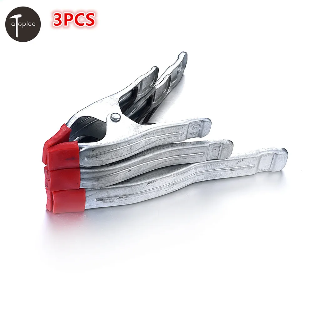 Atoplee 3 PCS A-Shaped Metal Spring Clamp Clip Woodworking Clamps 6 7 9 inch Clip Hand Tools DIY
Atoplee 3 PCS A-Shaped Metal Spring Clamp Clip Woodworking Clamps 6 7 9 inch Clip Hand Tools DIY