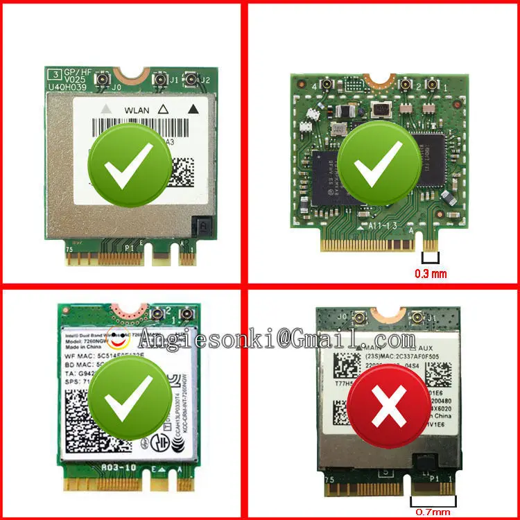 NGFF To PCIe 1X 8X 16X Desktop WLAN CARD Bracket Tray Adapter for Intel 8260AC 7260AC 7265AC 3165AC 3160AC BN AN DW1560Z Card
NGFF To PCIe 1X 8X 16X Desktop WLAN CARD Bracket Tray Adapter for Intel 8260AC 7260AC 7265AC 3165AC 3160AC BN AN DW1560Z Card