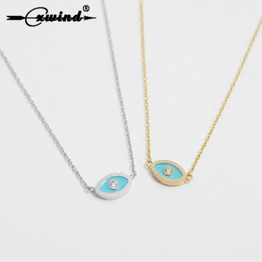 Cxwind Fashion Fatima Pendants Necklace Blue Evil Eye Enamel Chain Necklace For Women Protection Strength Collares
Cxwind Fashion Fatima Pendants Necklace Blue Evil Eye Enamel Chain Necklace For Women Protection Strength Collares
