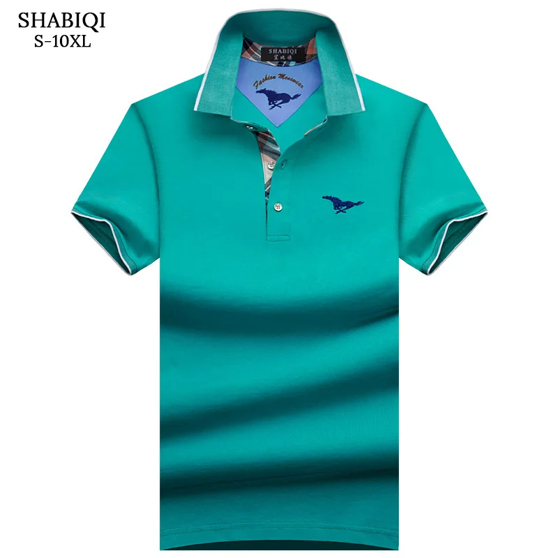 SHABIQI Brand clothing 2021 New Men Polo Shirt Men Business & Casual solid male polo shirt Short Sleeve breathable shirt S-10XL
SHABIQI Brand clothing 2021 New Men Polo Shirt Men Business & Casual solid male polo shirt Short Sleeve breathable shirt S-10XL