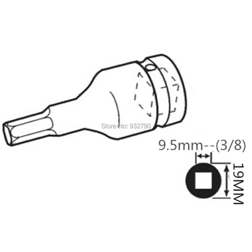 7pcs 3/8" Drive Impact Spline Socket Set Tripple Square Impact Spline Socket Bit Hex Head Size H4 H5 H6 H7 H8 H10 H12 (4mm-12mm)
7pcs 3/8" Drive Impact Spline Socket Set Tripple Square Impact Spline Socket Bit Hex Head Size H4 H5 H6 H7 H8 H10 H12 (4mm-12mm)