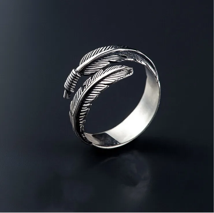 Jewelry Fashion High-quality Jewelry Thai Silver color Female Personality Feathers Arrow Open Ring GIft
Jewelry Fashion High-quality Jewelry Thai Silver color Female Personality Feathers Arrow Open Ring GIft