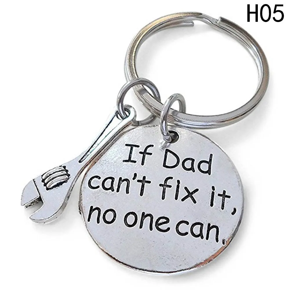 Брелок для ключей If Dad't Fix It No Can 1 шт. брелок папы подарок дня отцов аксессуары