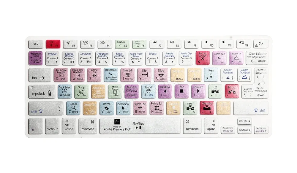 1 шт. чехол для клавиатуры MacBook Air Pro Retina 13 15 17 дюймов|keyboard cover|adobe premiereadobe premiere pro |