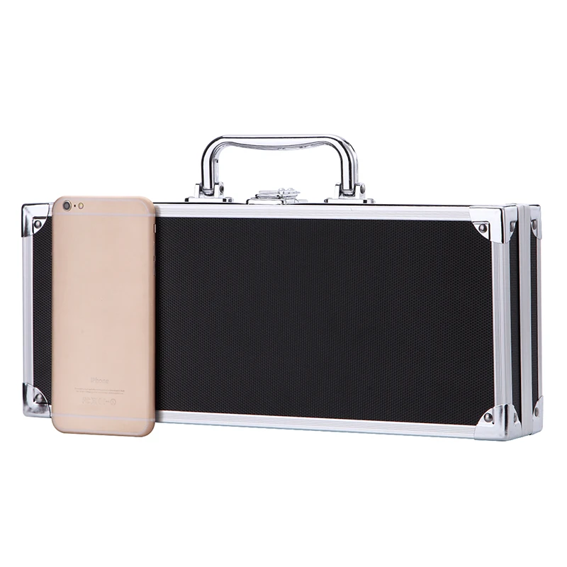 350x145x70mm Toolbox Aluminum Tool Box Portable Instrument Box Storage Case Suitcase Travel Luggage Organizer Case
350x145x70mm Toolbox Aluminum Tool Box Portable Instrument Box Storage Case Suitcase Travel Luggage Organizer Case