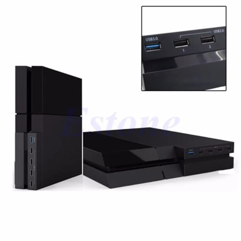 Высокоскоростной удлинитель концентратора USB 3 0 2 с 5 портами для Sony Playstation 4 PS4 |