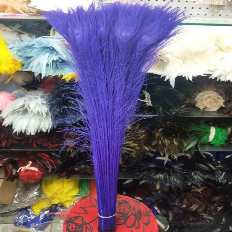 Wholesale 100pcs beautiful purple peacock feather eye 70-80cm / 28-32inch decorative celebration stage performance diy
Wholesale 100pcs beautiful purple peacock feather eye 70-80cm / 28-32inch decorative celebration stage performance diy